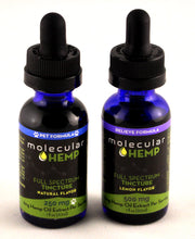 Load image into Gallery viewer, 500 mg + 250 mg Me and My Pet Bundle, Full Spectrum CBD MCT Oil Tincture, Lemon Flavor