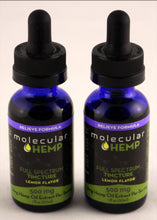 Load image into Gallery viewer, 500 mg Relieve Formula Full Spectrum CBD MCT Oil Tincture, Lemon Flavor