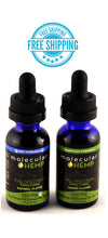Load image into Gallery viewer, 250 mg + 250 mg Me and My Pet Bundle, Full Spectrum CBD MCT Oil Tinctures, Lemon & Natural Flavor
