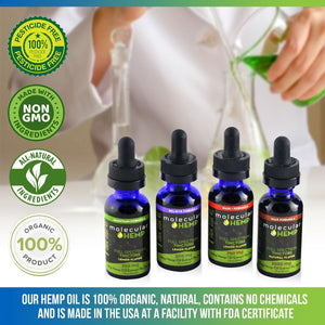 1000 mg Max Formula Full Spectrum CBD and MCT Oil Tincture, Natural Flavor-33 mg CBD rich extract per serving