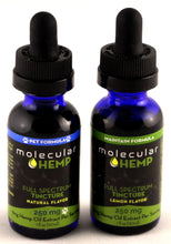 Load image into Gallery viewer, 250 mg+250 mg Me and My Pet Bundle, Full Spectrum CBD and MCT Oil Tinctures, Lemon &amp; Natural Flavor-8 mg CBD rich extract per serving