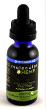 Load image into Gallery viewer, 250 mg PET Formula Full Spectrum CBD and MCT Oil Tincture, Natural Flavor-8 mg CBD rich extract per serving